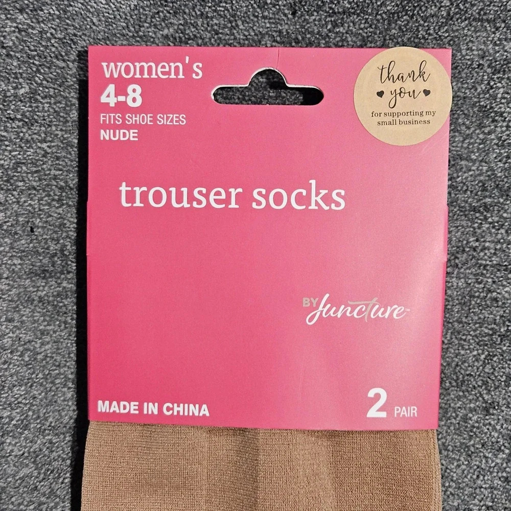 Juncture trouser socks